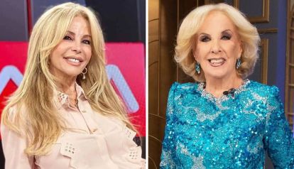 Graciela Alfano y Mirtha Legrand