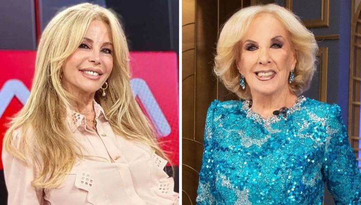 El video del tenso cruce entre Mirtha Legrand y Graciela Alfano