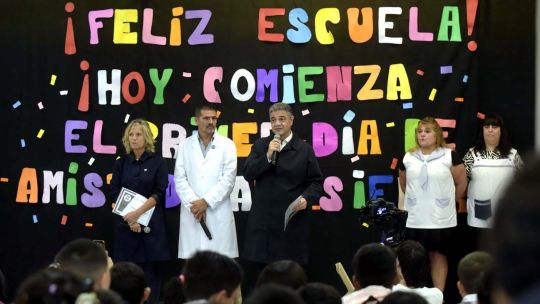 CABA: empiezan las clases 400 mil chicos de los niveles iniciales 