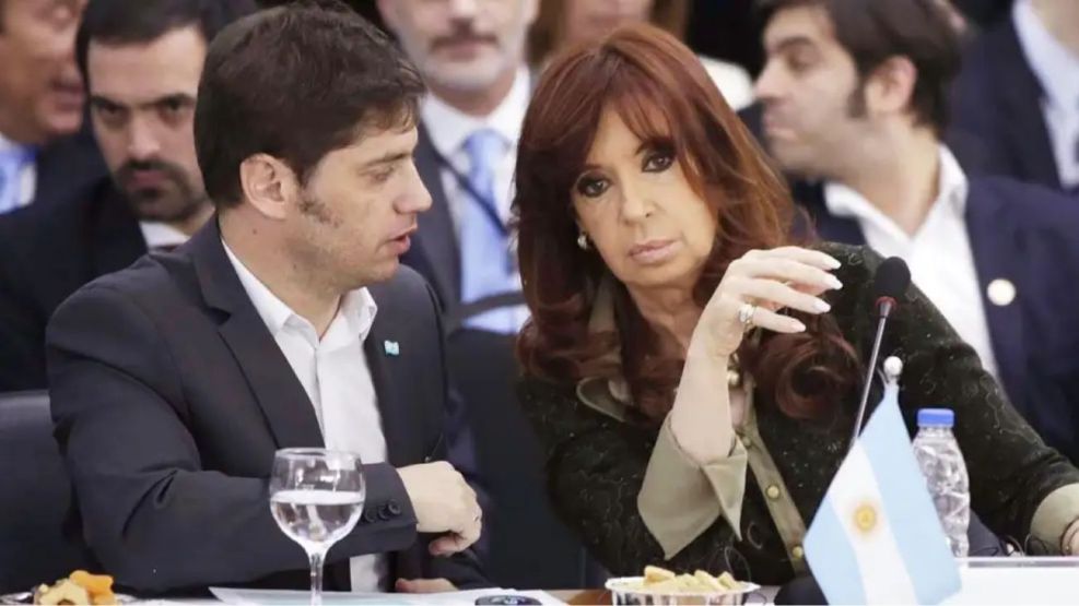 Axel Kicillof y Cristina Kirchner