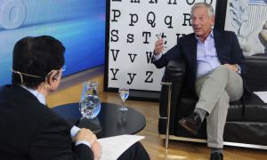 Marcelo Longobardi, en la entrevista con Jorge Fontevecchia.