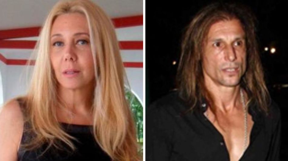 Mariana Nannis y Claudio Caniggia