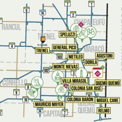 Pueblos del Noreste pampeano.