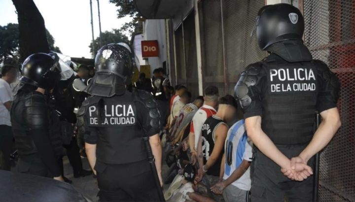 Detenidos Huracán Casla