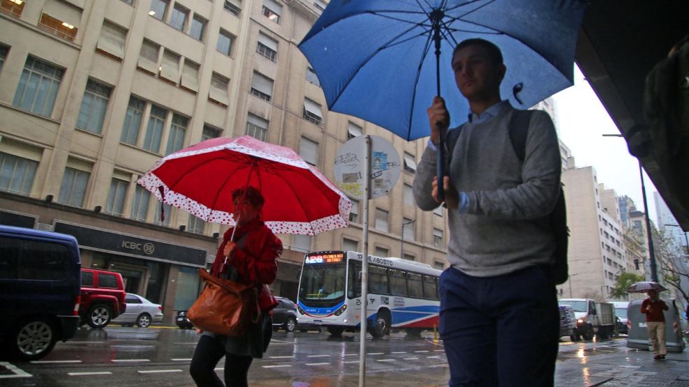 Alerta amarilla por tormentas fuertes en ocho provincias