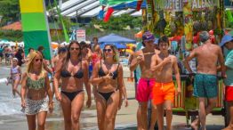 Argentinos en las Playas brasaileñas