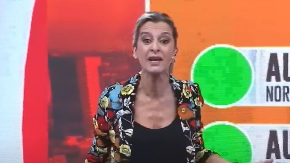 Mariela Fernández explotó al aire en Crónica