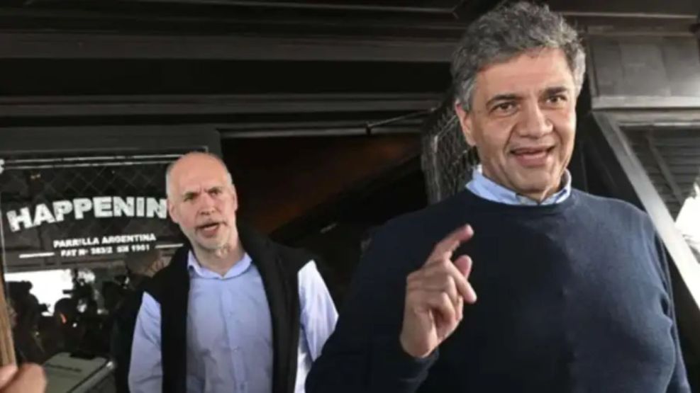 Jorge Macri y Horacio Rodríguez Larreta