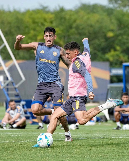 Entrenamiento Boca