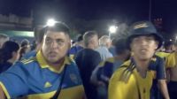 Hinchas Boca enojados