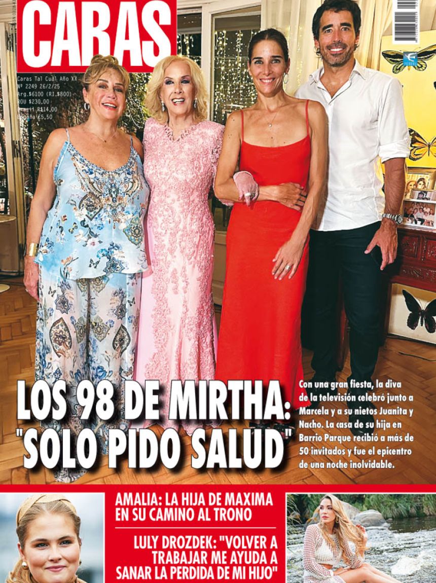 Los 98 de Mirtha: "Sólo pido salud" 