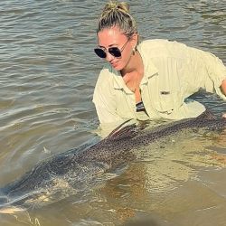 Las chicas lograron una captura soñada en uno de los destinos más bondadosos para el pescador como Itá Ibaté. 