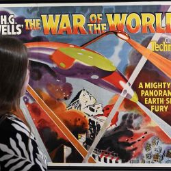  Un póster de la película 'La guerra de los mundos' en una presentación de prensa, de pósteres de películas: The Dwight M. Cleveland Collection. Foto de JUSTIN TALLIS / AFP | Foto:AFP