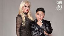 Dieguito Fernando Maradona y su mamá, Verónica Ojeda en la gala de Caras