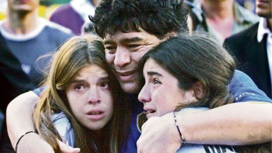 Diego, Dalma y Giannina Maradona 