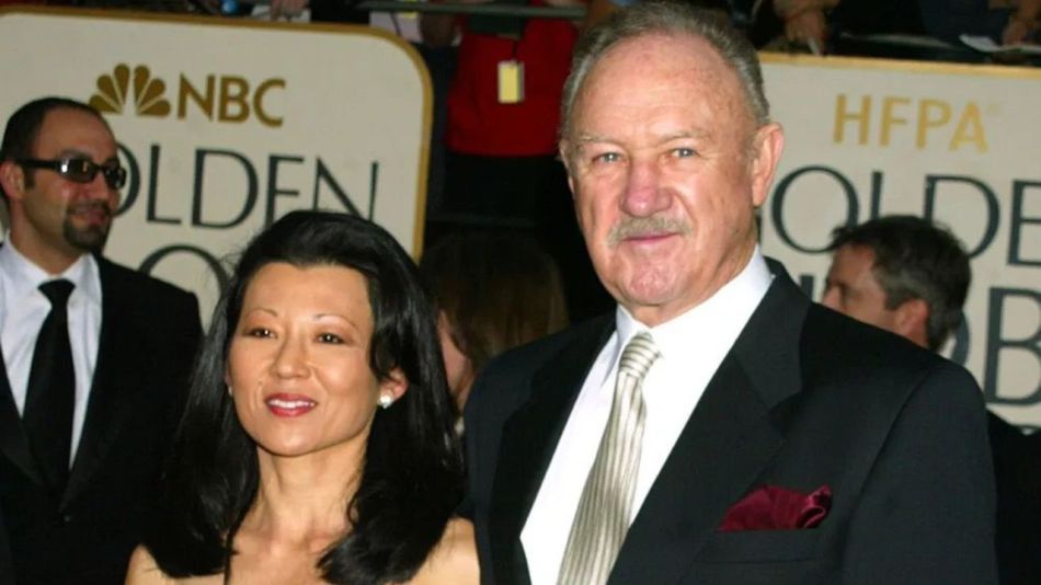 Betsy Arakawa y Gene Hackman