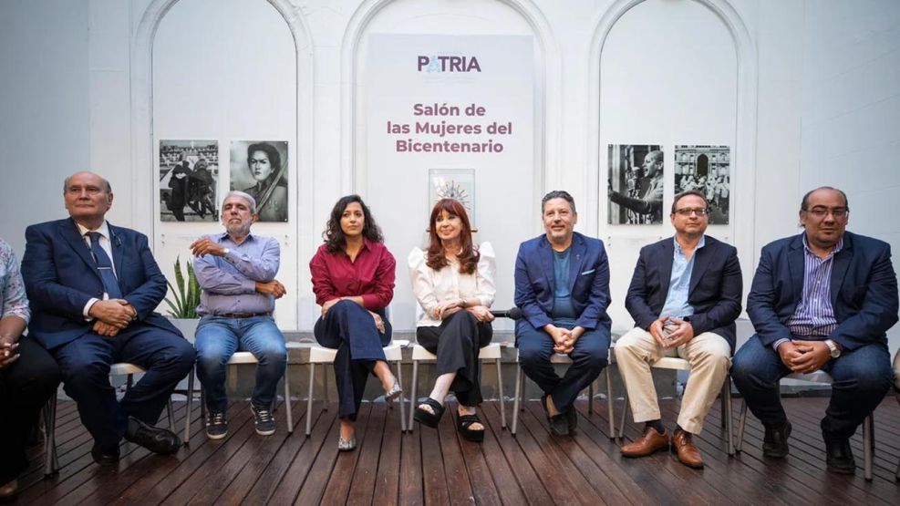 Cristina Kirchner se reunió con dirigentes jujeños