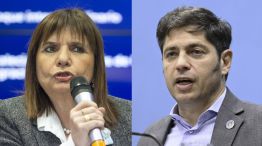 Patricia Bullrich y Axel Kicillof 