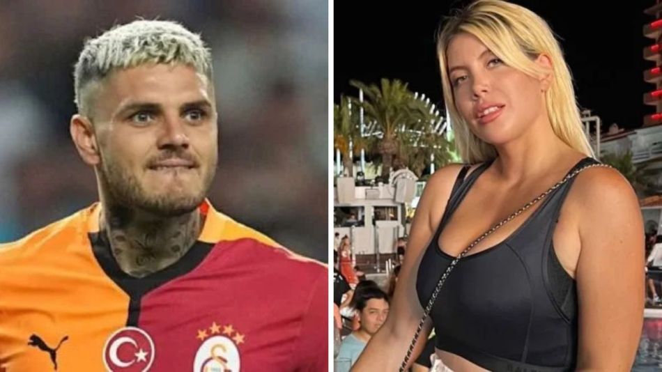 Mauro Icardi y Wanda Nara