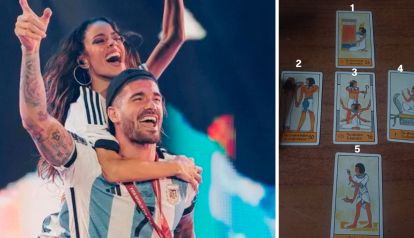 Tini Stoessel y Rodrigo De Paul 