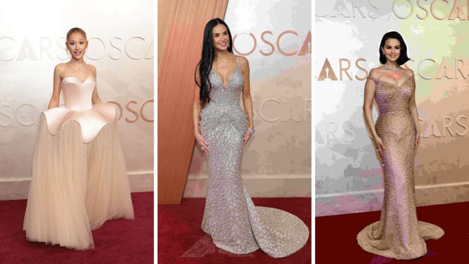 Ariana Grande, Demi Moore y Selena Gómez 