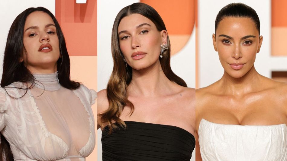 Rosalía, Hailey Bieber y Kim Kardashian