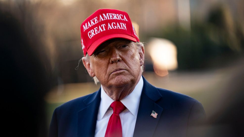 President Trump Departs White House For Florida