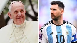 Papa Francisco y Lionel Messi