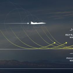 Los equipos de la NASA en Tierra utilizaron la fotografía Schlieren para capturar las ondas de choque alrededor del avión