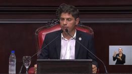 Axel Kicillof apertura legislativas 