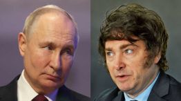 Vladimir Putin y Javier Milei 20250305