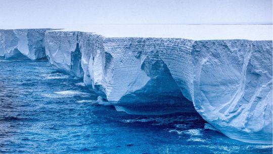 El impactante iceberg 