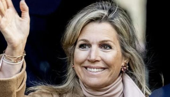 Máxima Zorreguieta deslumbró con su look brillante de gala: escote y el color de la temporada