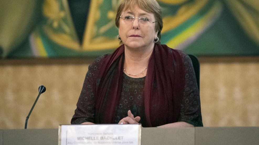 United Nations Human Rights Chief Michelle Bachelet Visits Venezuela 