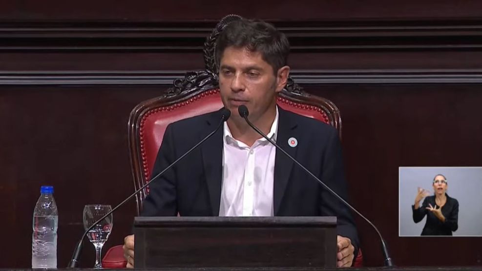 Axel Kicillof apertura legislativas 