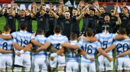 Los Pumas vs los All Blacks en el Kempes