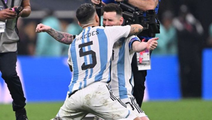 Paredes y Messi