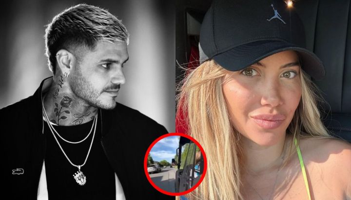 Mauro Icardi denunció a Wanda Nara por un video de su hija manejando un "buggy" con 10 años