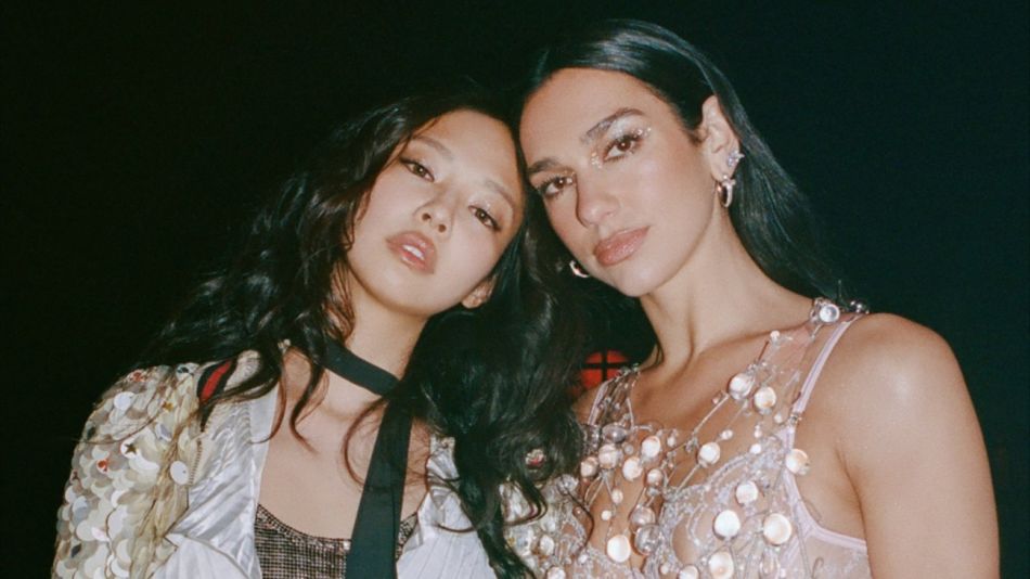 Jennie y Dua Lipa