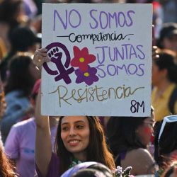 Día Internacional de la Mujer 8M. Foto AFP | Foto:AFP