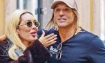 Claudio Caniggia se mostró junto a su novia, Sofía Bonelli, en Roma