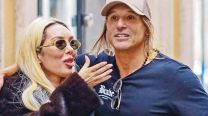 Claudio Caniggia se mostró junto a su novia, Sofía Bonelli, en Roma