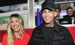 Tensión en el show de L-Gante: Wanda Nara se molestó y abandonó el lugar