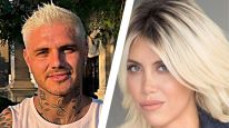 Mauro Icardi y Wanda Nara 