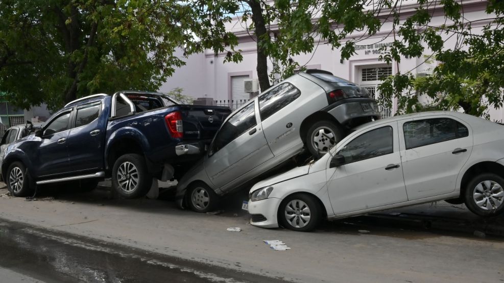 20250308 Destrozos del temporal en Bahía Blanca