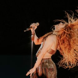 Shakira en el Campo Argentino de Polo