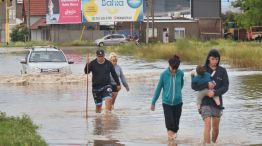 Inundaciones en Bahía Blanca