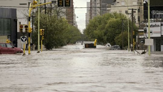 Inundaciones en Bahía Blanca