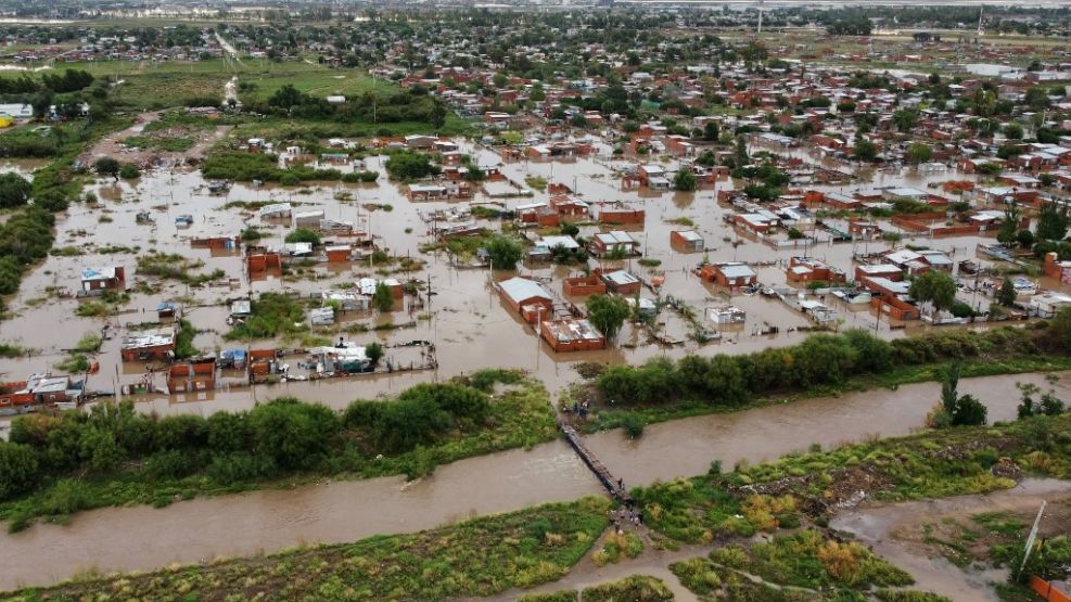 Inundaciones en Bahía Blanca