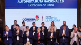 10-03-2025 Martín Llaryora acto licitación finalización ruta nacional 19